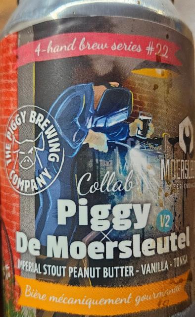 Piggy de moersleustel hand brew series #22 12.0%, The Piggy Brewing Company, France