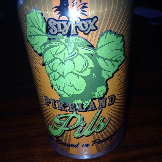 Pikeland Pils 4.9%, Sly Fox Brewing Company, United States