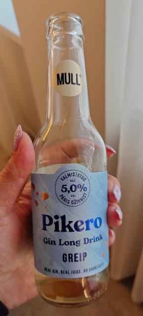 Pikero Gin Long Drink Greip 5.0%, OÜ City Cider (Mull° Drinks), Estonia