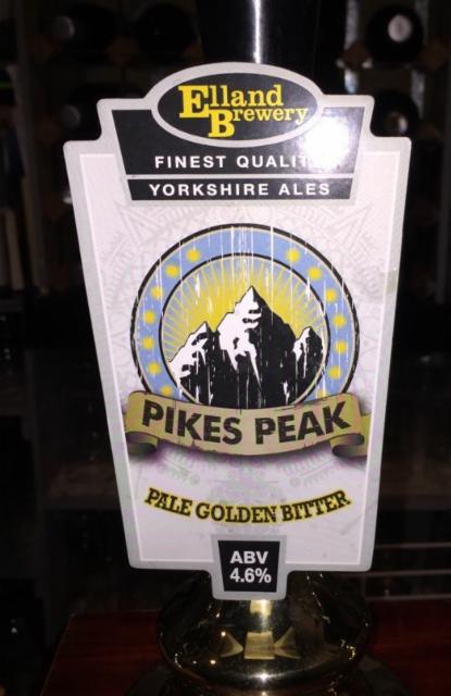 Pikes Peak 4.6%, Elland Brewery, England