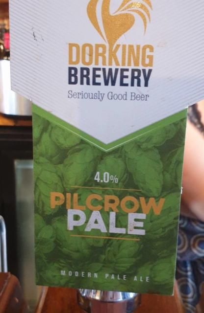 Pilcrow Pale 4.0%, Dorking Brewery, England