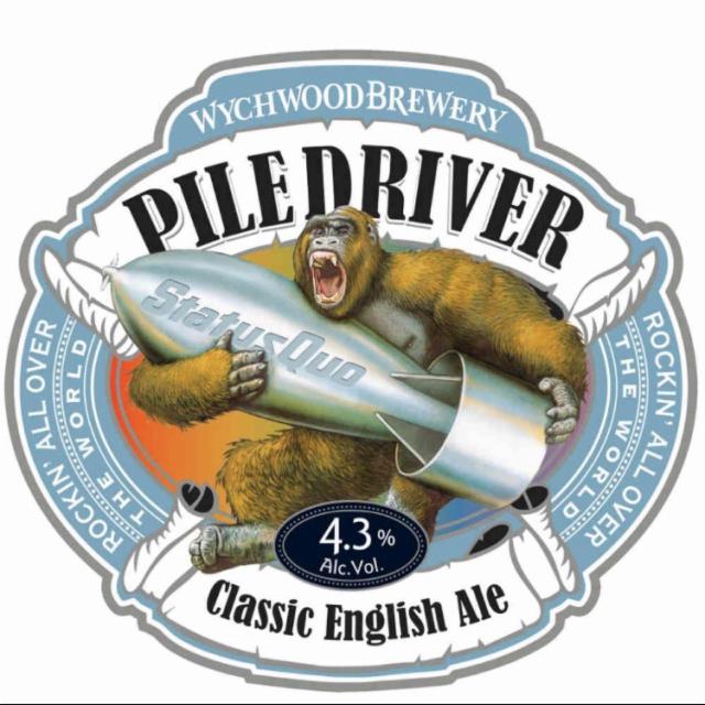 Piledriver 4.3%, Wychwood Brewery (Marston's Brewery), England