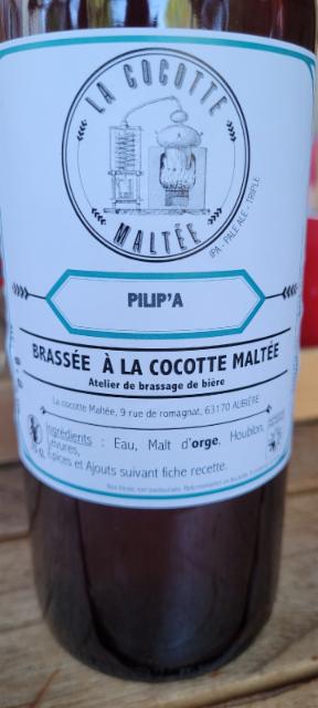 PILIP'A 6.0%, Brasserie Maison - Pilip, France