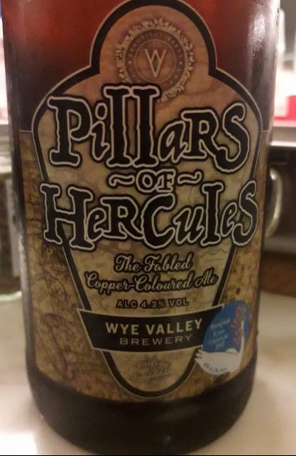 Pillars Of Hercules 4.3%, Wye Valley Brewery Limited, England