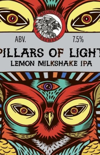 Pillars Of Light - Lemon Milkshake IPA 7.5%, Amundsen Bryggeri, Norway