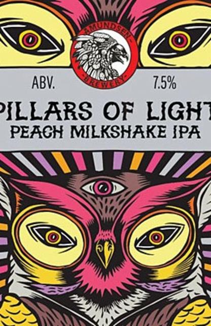 Pillars Of Light - Peach Milkshake IPA 7.5%, Amundsen Bryggeri, Norway