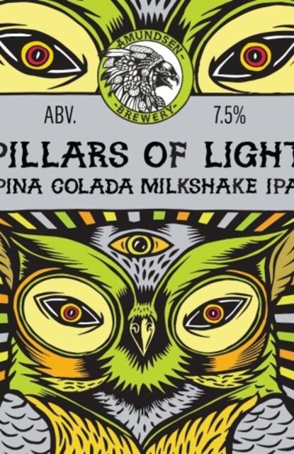 Pillars Of Light - Pina Colada Milkshake IPA 7.5%, Amundsen Bryggeri, Norway