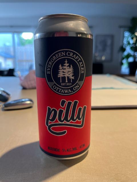 Pilly 5.0%, Evergreen Craft Ales, Canada
