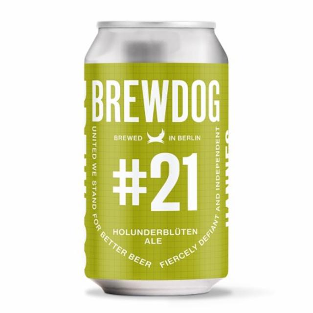Pilot #21 Holunderblüten Ale 5.0%, BrewDog Deutschland, Germany