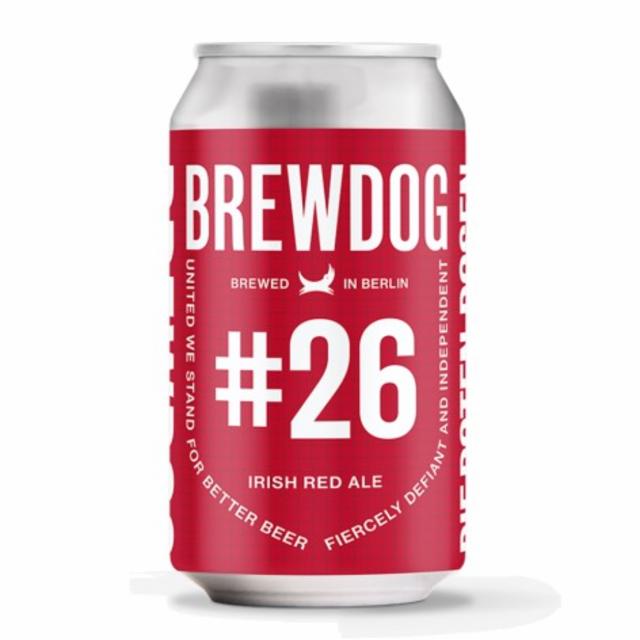 Pilot #26 Irish Red Ale 5.0%, BrewDog Deutschland, Germany