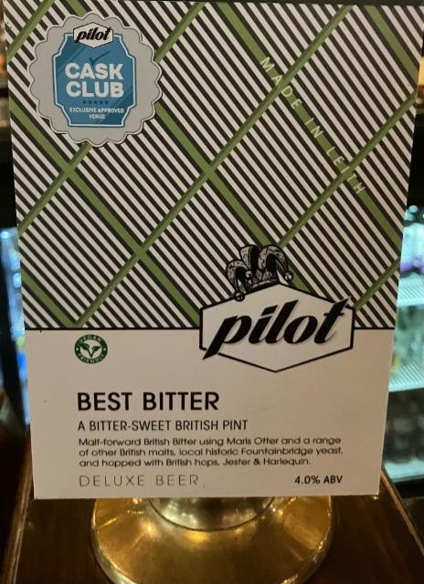 Pilot Best Bitter, Pilot
