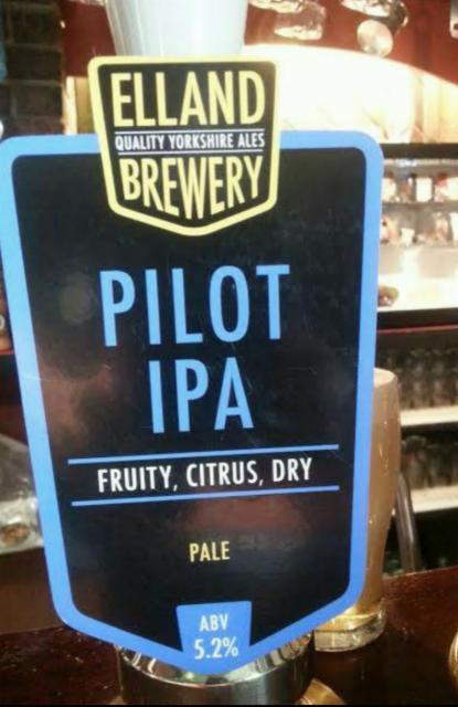 Pilot IPA 5.2%, Elland Brewery, England