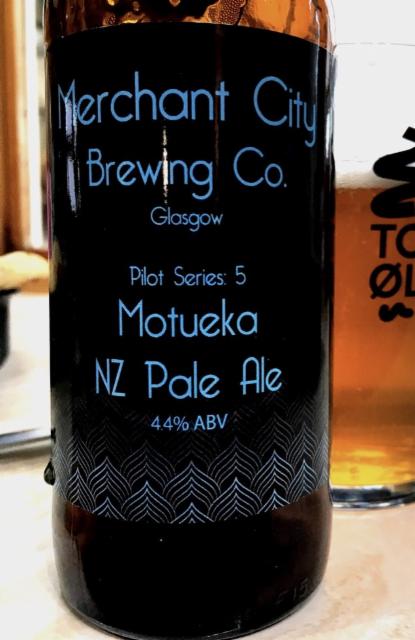 Pilot Series 5: Motueka NZ Pale Ale 4.4%, Merchant City Brewing Co., Scotland