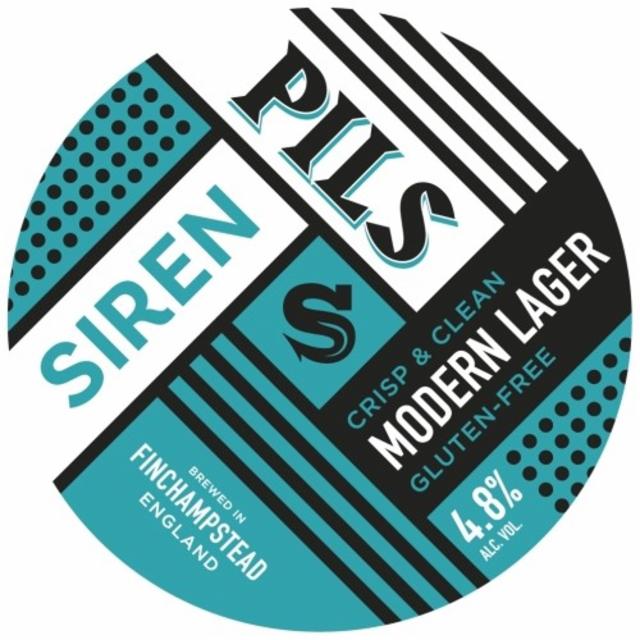 Pils - Modern Lager 4.8%, Siren Craft Brew, England