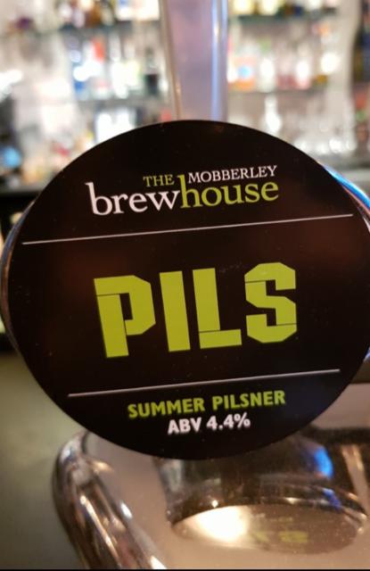 The Mobberley Pils 4.4%, The Mobberley Brewhouse, England