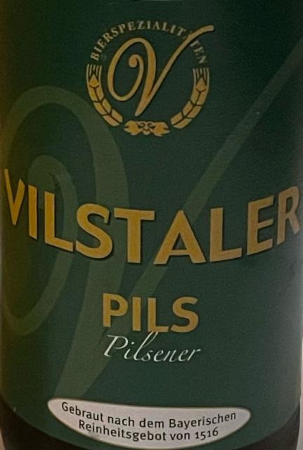 Vilstaler Pils 5.0%, Vilstaler Bierspezialitäten, Germany