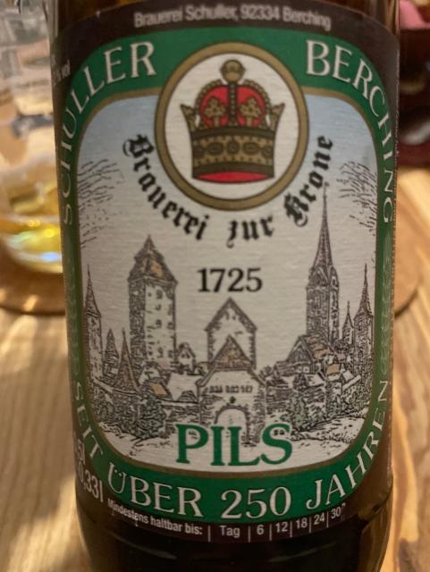 Pils 5.2%, Brauereigasthof Zur Krone, Germany