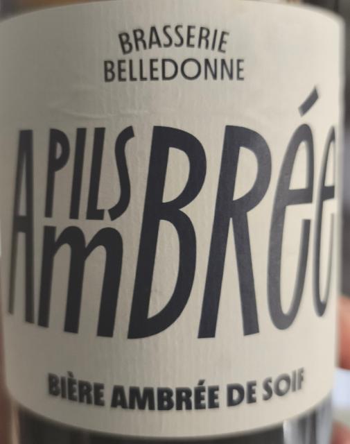 pils ambree 5.0%, Brasserie Belledonne, France