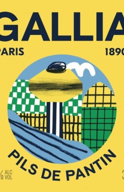 Pils de Pantin 4.7%, Gallia Paris (Heineken), France