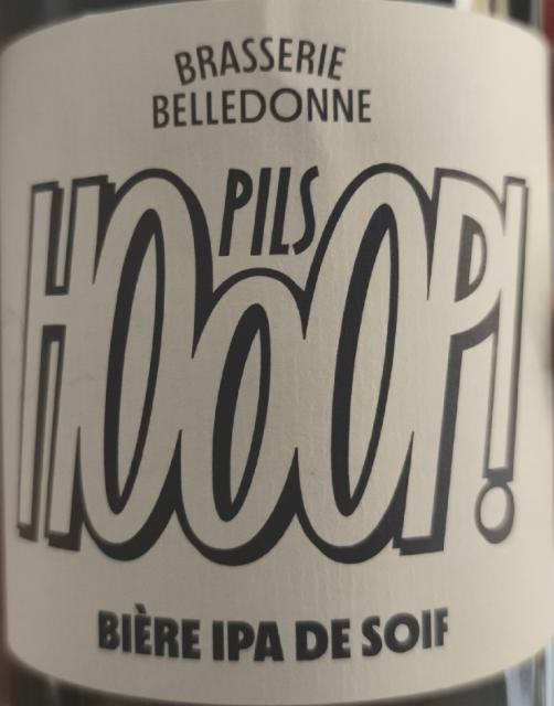 pils hooop! 4.5%, Brasserie Belledonne, France