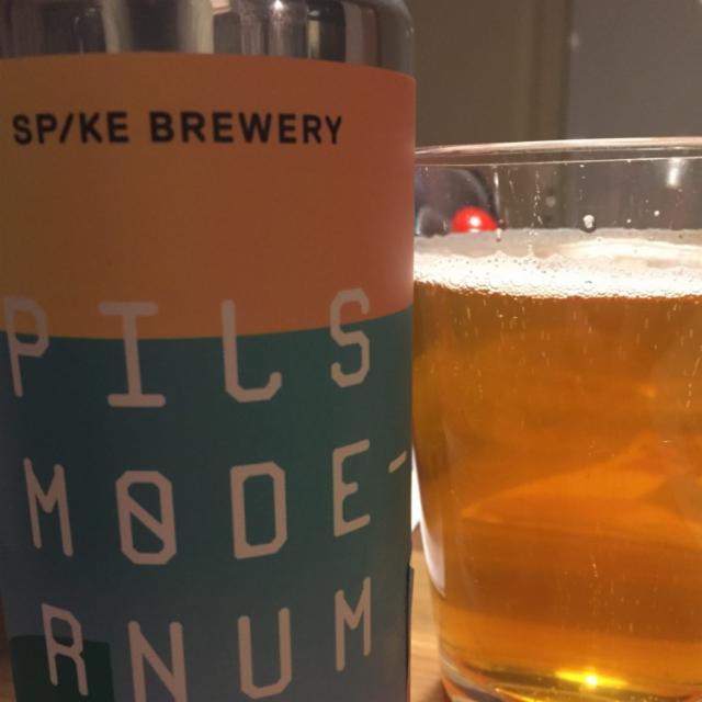 Pils Modernum 4.9%, Spike Brewery, Sweden