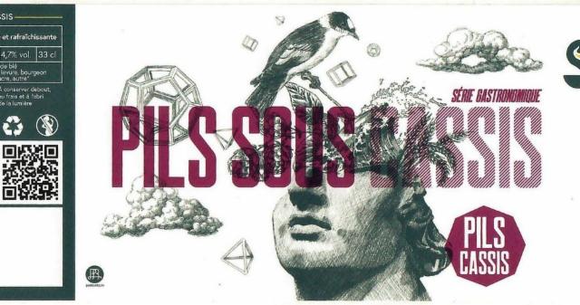 Pils Sous Cassis 4.7%, Senses Brewing, France