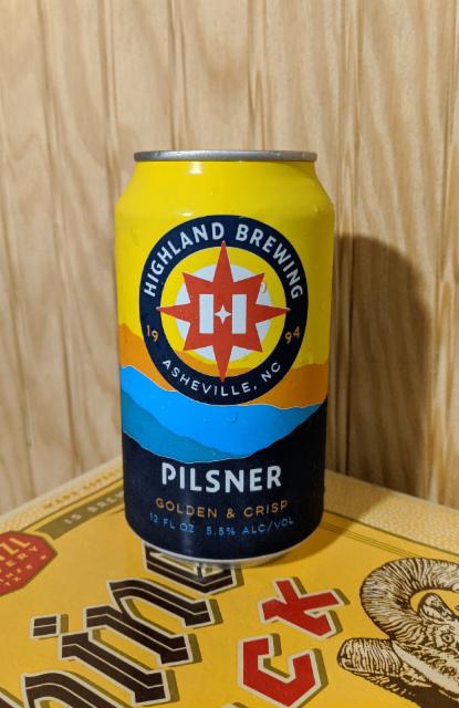 Highland Pilsner 5.5%, Highland Brewing Company, United States