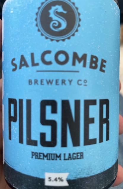 Pilsner 5.4%, Salcombe Brewery, England