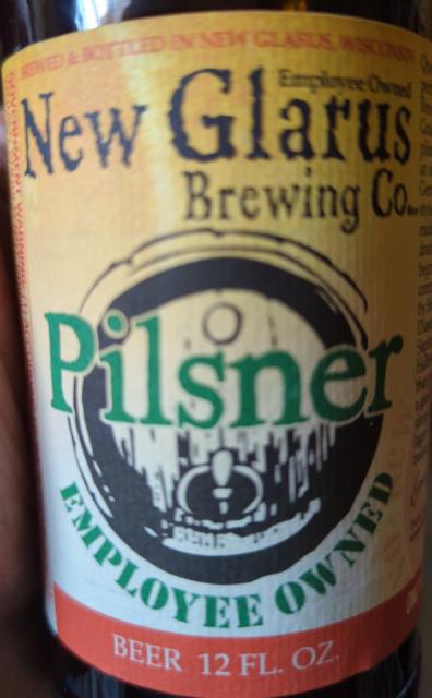 Pilsner 5.0%, New Glarus Brewing Company, United States
