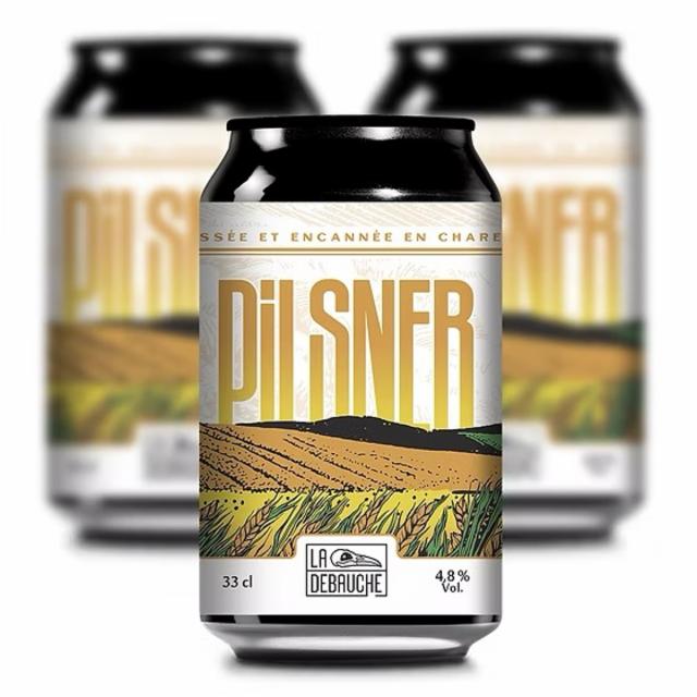 Pilsner 4.8%, La Débauche, France