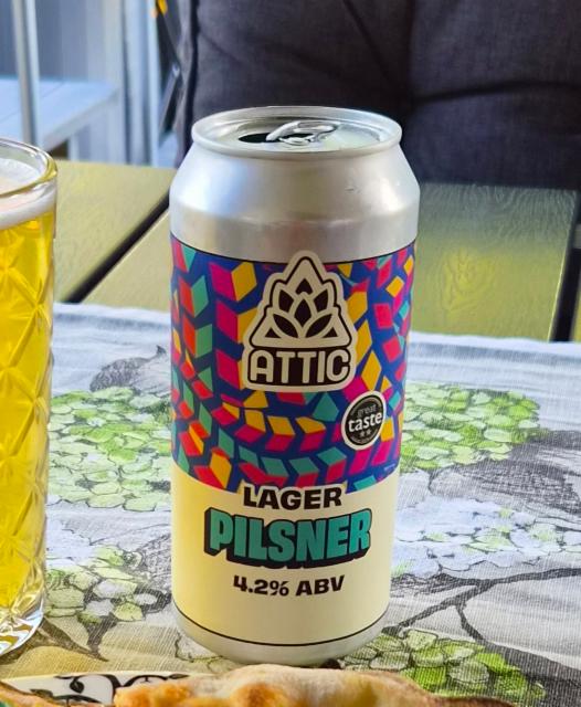 Pilsner 4.2%, Attic Brew Co., England