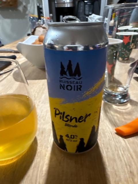 Pilsner blonde 4.0%, Ruisseau Noir, Canada
