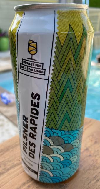 Pilsner des Rapides 5.0%, Brasseurs des collines, Canada
