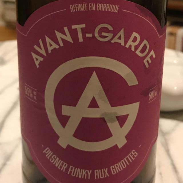 Pilsner Funky Aux Griottes 5.5%, Avant-Garde Artisans Brasseur, Canada