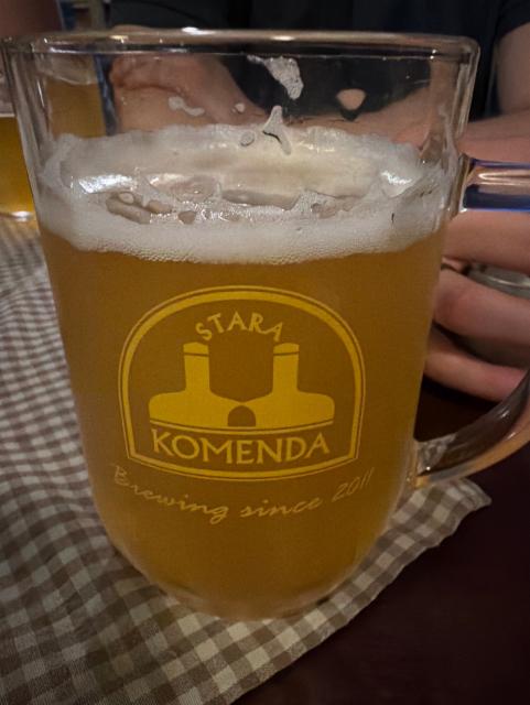 Pilsner (Helles) 5.6%, Stara Komenda, Poland
