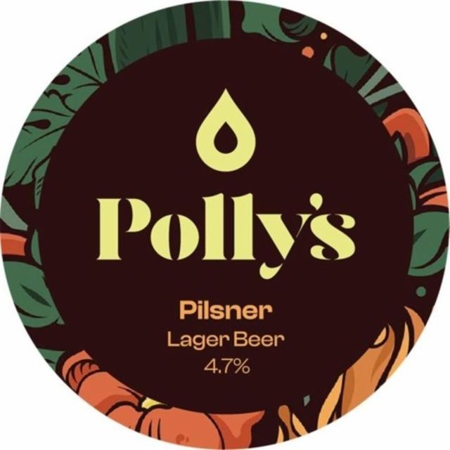 Pilsner Lager Beer 4.7%, Polly's Brew Co., Wales