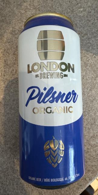 Pilsner organic, London Brewing Co-operative
