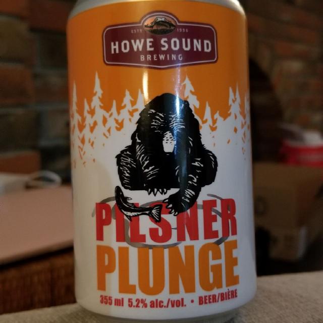 Pilsner Plunge 5.2%, Howe Sound Brewing, Canada