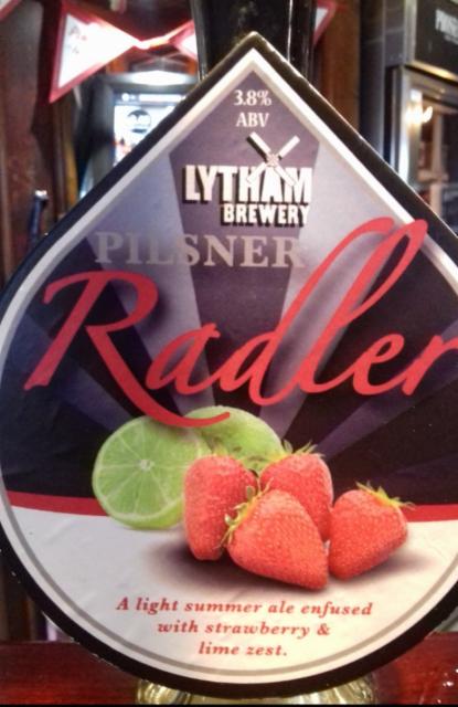 Pilsner Radler 3.8%, Lytham Brewery, England