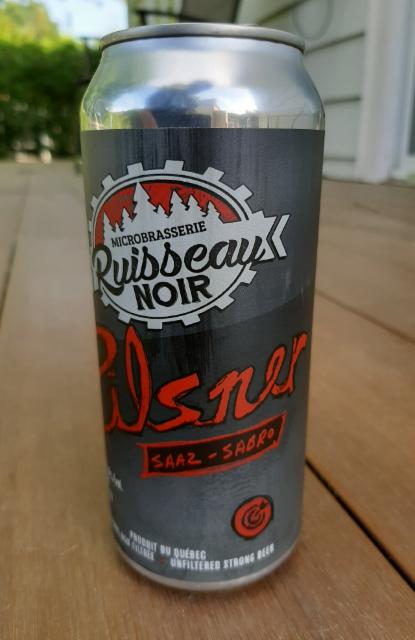 Pilsner Saaz-Sabro 6.0%, Ruisseau Noir, Canada