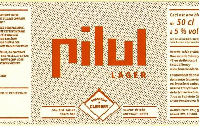 Pilul 5.0%, Brasserie De Clemery, France