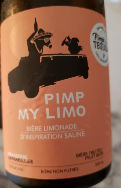 Pim My Limo 5.2%, Brasserie Dépareillée, Canada
