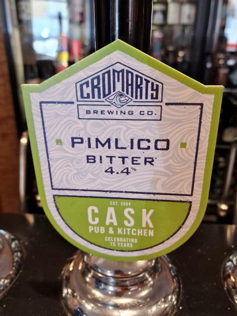 Pimlico Bitter 4.4%, Cromarty Brewing Co, Scotland