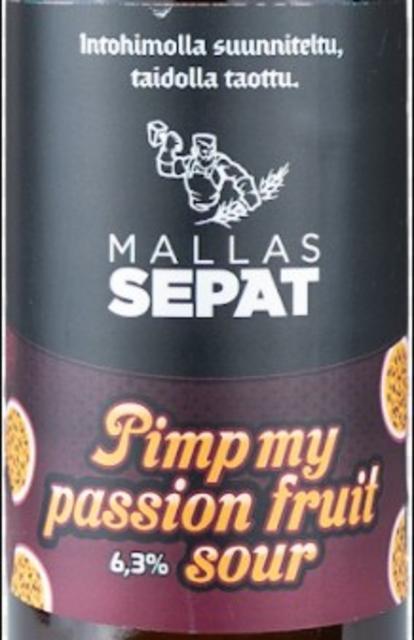 Pimp My Passion Fruit Sour 6.3%, Mallassepät, Finland