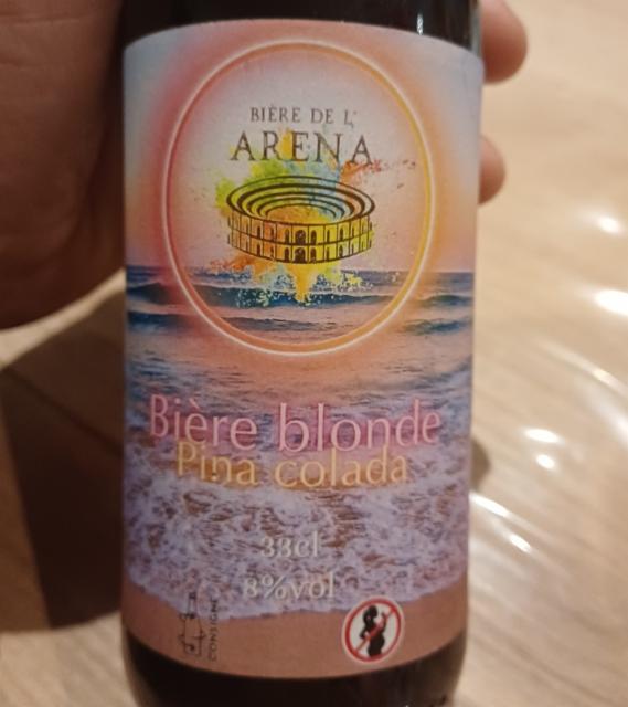 pina colada 8.0%, Bière De L'Aréna, France