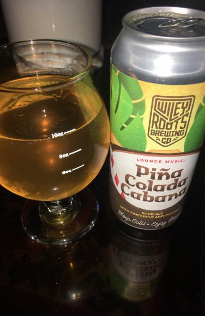 Pina Colada Cabana 4.6%, Wiley Roots Brewing Company, United States