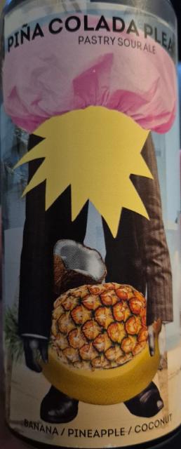 piña colada pleasure 6.7%, Browar Moczybroda, Poland