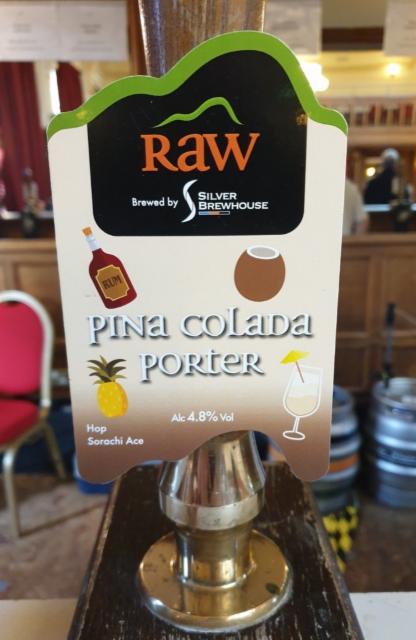 Pina Colada Porter 4.8%, Raw Brewing Company, England