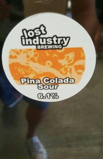 Pina Colada Sour 6.1%, Lost Industry Brewing, England