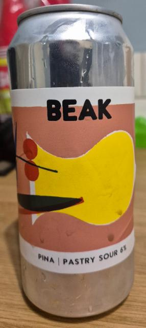 Pina pastry sour 6.0%, Beak Brewery, England